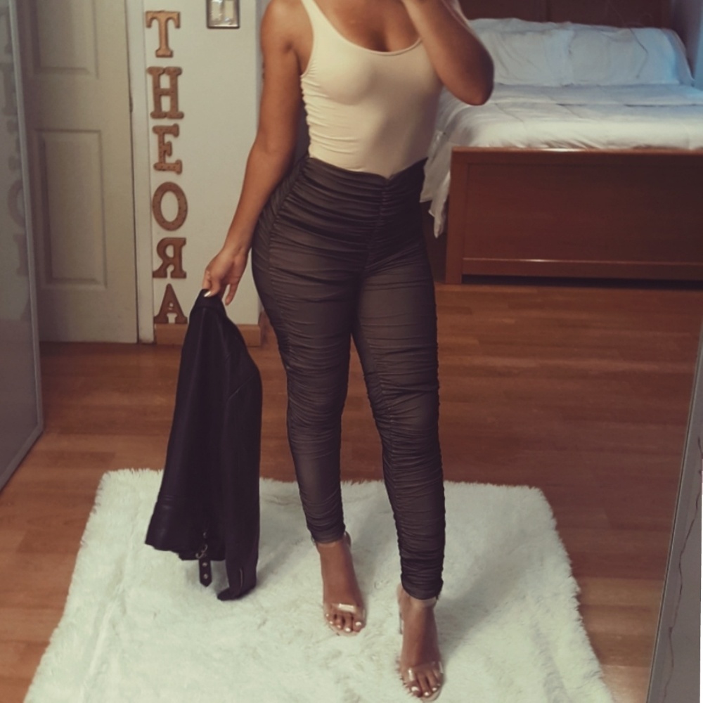 "So Kim" Mesh Jumpsuit NWOT